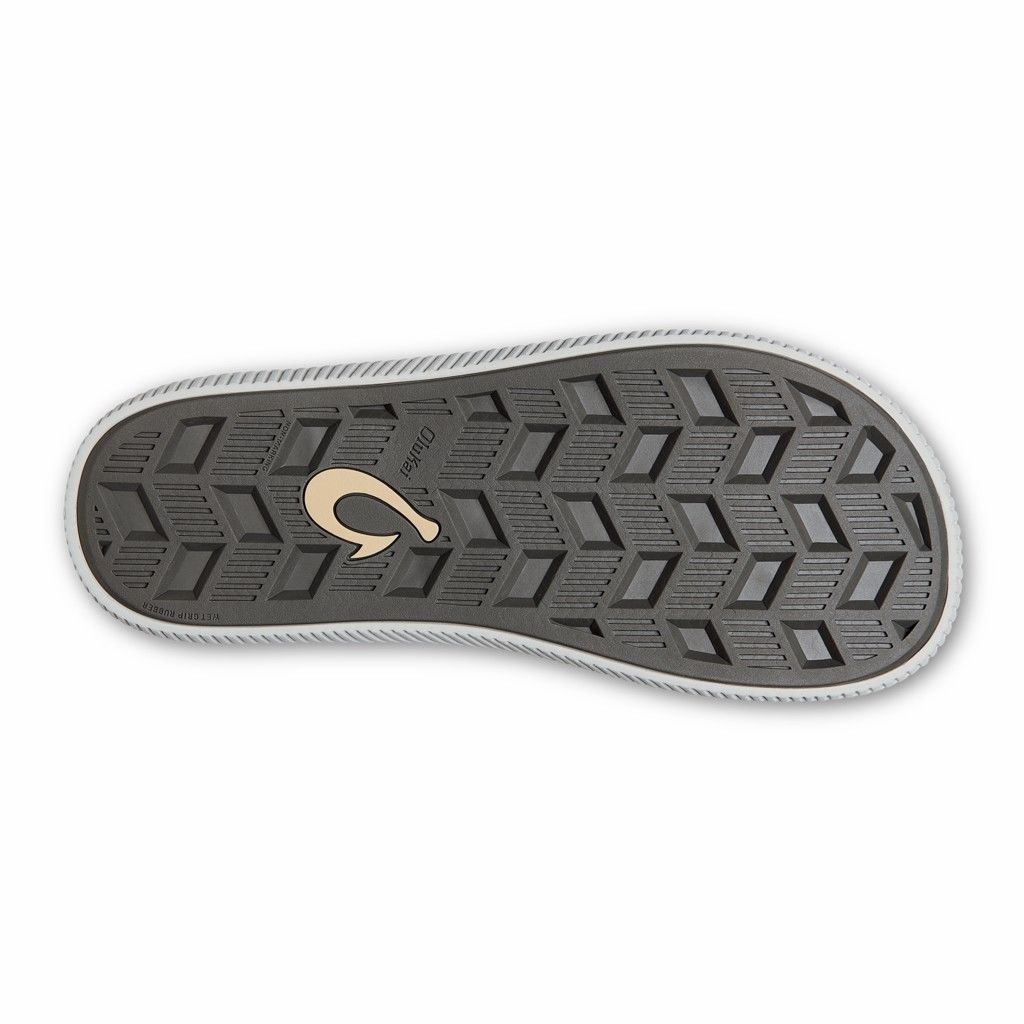 Olukai Men's Ulele Flip Flop - Stone US725-693